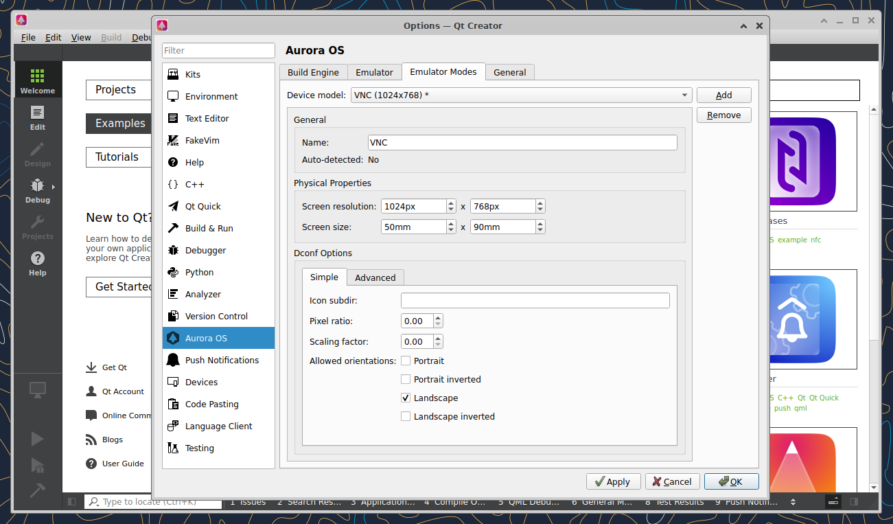 emulator-config