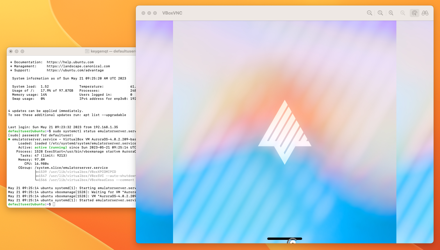 emulator-vnc