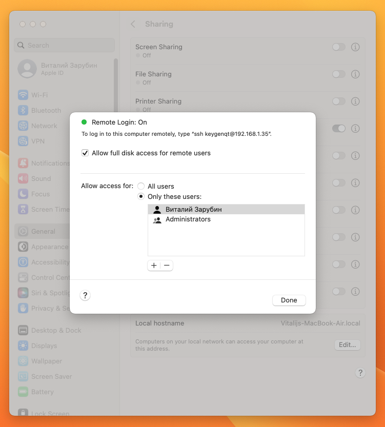 settings-sharing